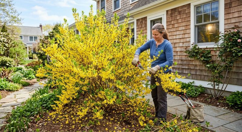 Azalea Pruning in Aiken, SC