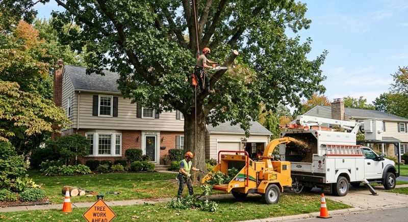 Birch Tree Pruning in Doylestown, PA