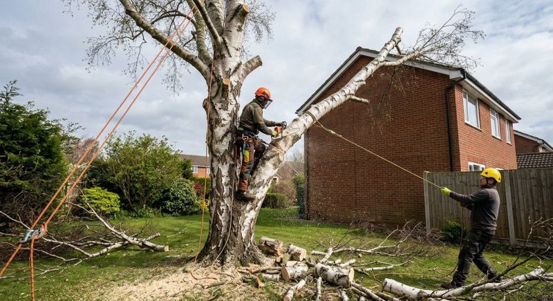 Birch Tree Removal in Aiken, SC