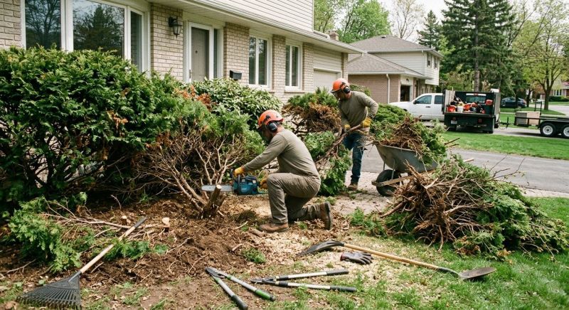 Hedge Removal Service in Rockwall, TX