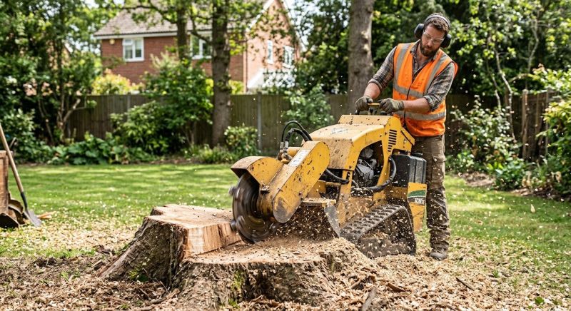 Stump Cutting in Aiken, SC
